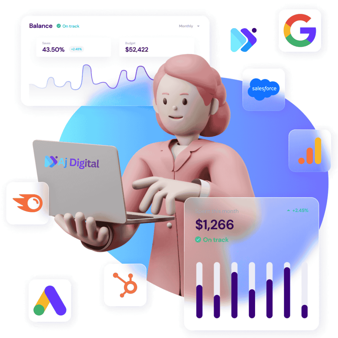 AJ Digital Leads logo